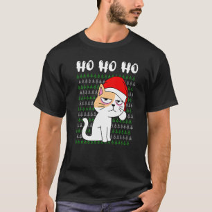 cat Ho Ho Santa hats kittens Cat owner T-Shirt