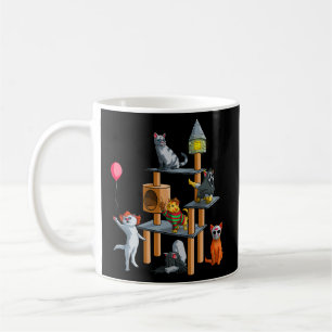 Cat Horror Movies Halloween For Cat Kitty Coffee Mug