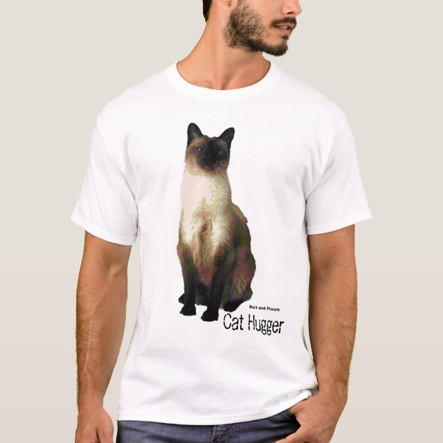 Cat Hugger T-Shirt (Front)