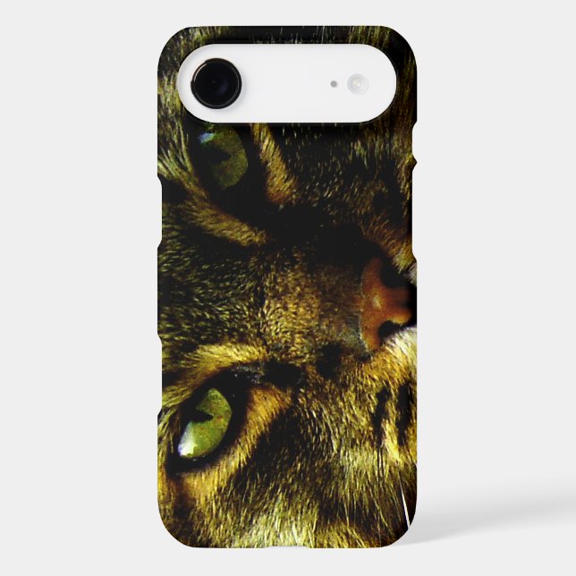 Cat Hypnotising Eyes Photo Case-Mate iPhone Case (Back)