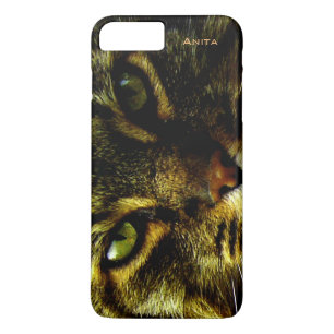 Cat Hypnotizing Eyes Photo iPhone 8 Plus/7 Plus Case