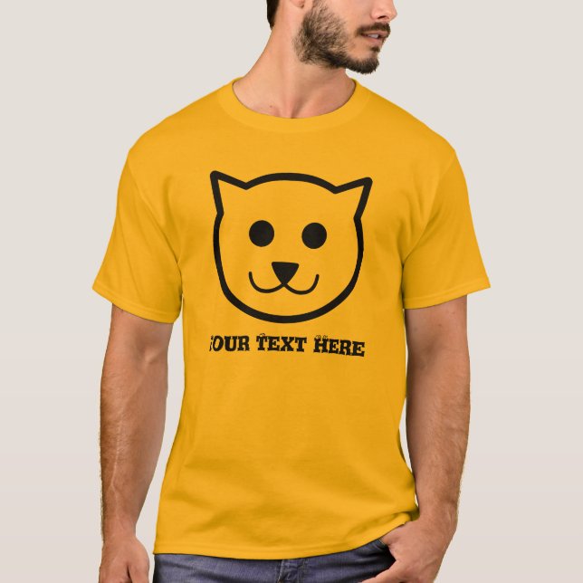 Cat Illustration custom shirts & jackets (Front)