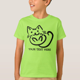 Cat Illustration custom shirts & jackets