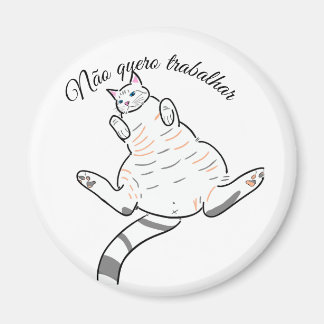 Cat image, sentences magnet