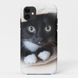 Cat in a bag iPhone 11 case