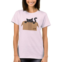 Cat in a box Cute Animal design