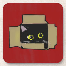 Cat in a Box Red
