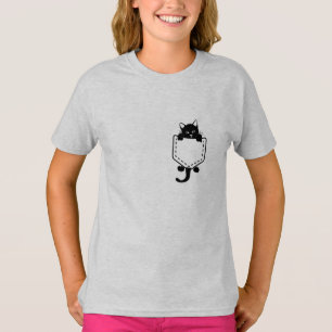 Cat in a pocket T-Shirt