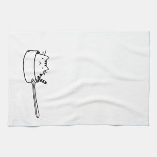 Cat in a Pot Kitchen Towel