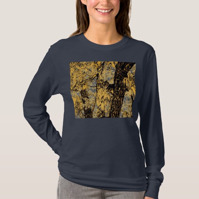 Cat in a Tree T-Shirt (Front)