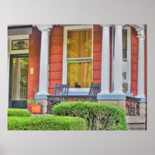 Cat in a Window  Poster