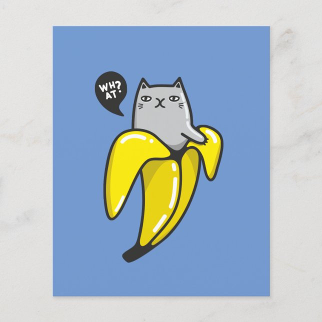 Cat in banana (Front)