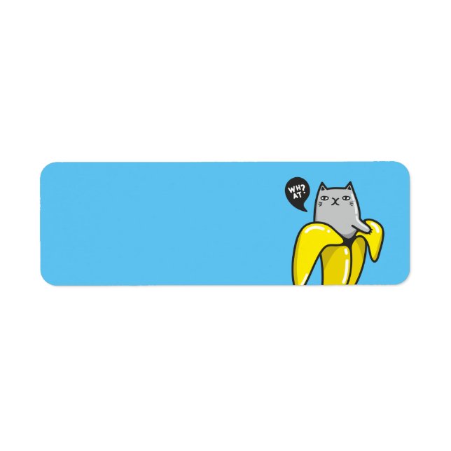 Cat in banana (Front)