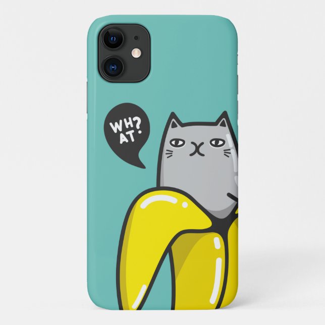 Cat in banana Case-Mate iPhone case (Back)