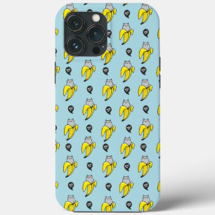 Cat in banana iPhone 13 pro max case