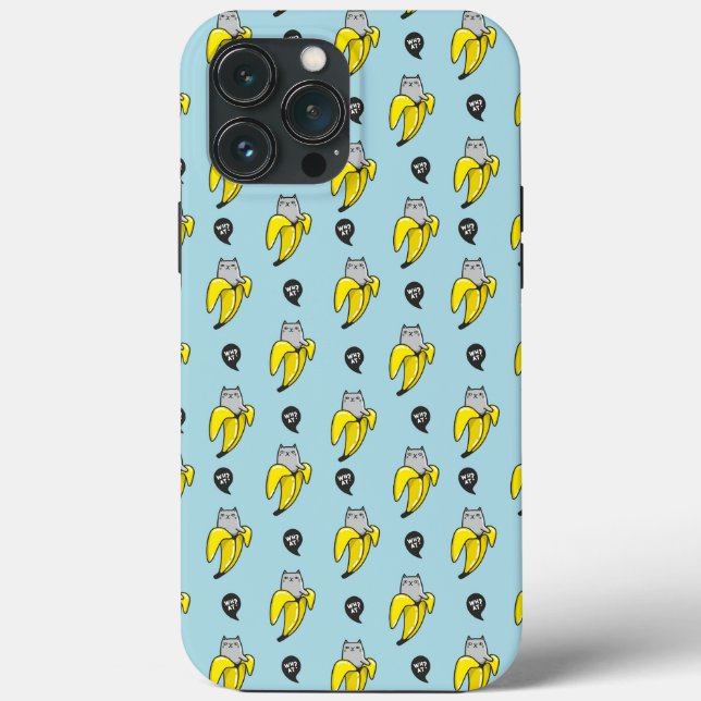 Cat in banana Case-Mate iPhone case (Back)