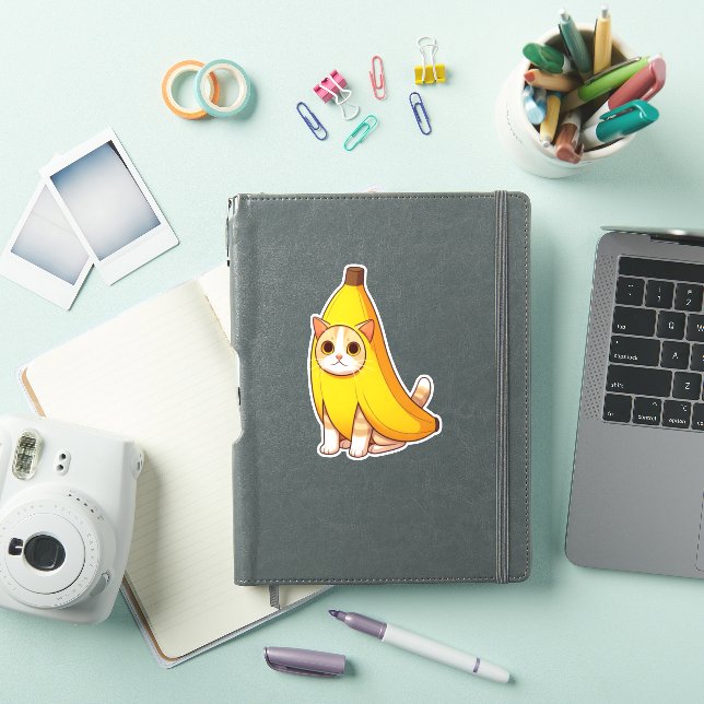 Cat in Banana Costume  (iPad Cover)