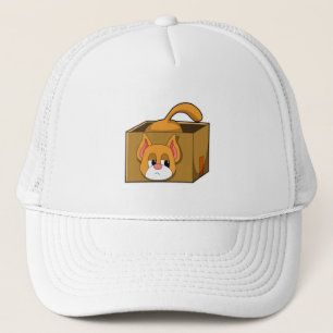 Cat in Box Trucker Hat