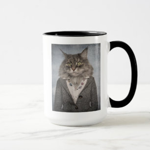 Cat In Clothes Mug
