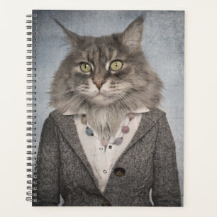 Cat In Clothes Planner