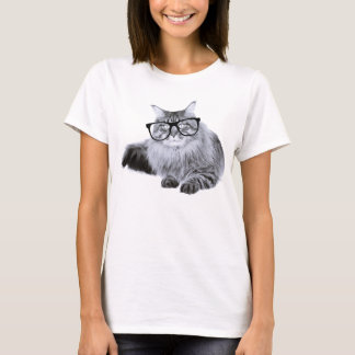 Cat in Glasses T-Shirt