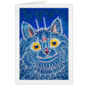 Cat in Gothic Style, Louis Wain