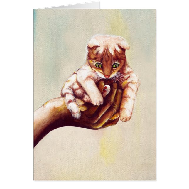 CAT IN HAND (Front)
