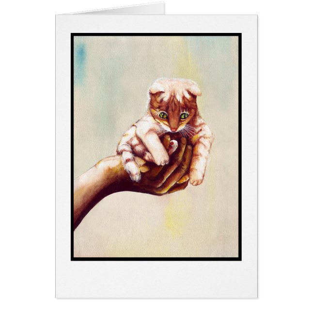 CAT IN HAND (Front)
