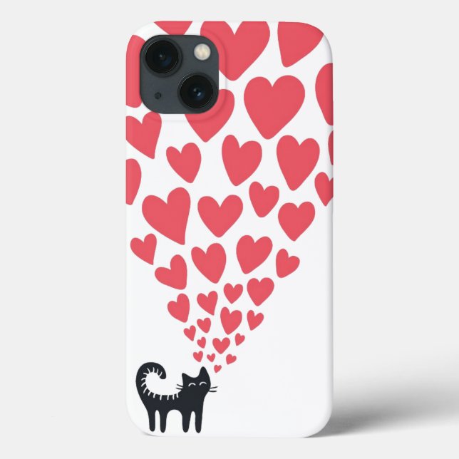 Cat in Love Case-Mate iPhone Case (Back)