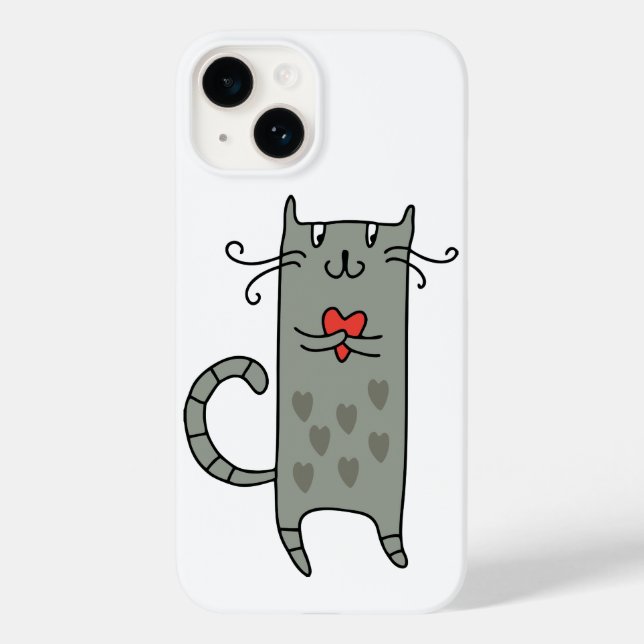Cat in love Case-Mate iPhone case (Back)