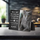Cat In Loving Memory Photo Rustic Memorial