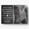 Cat In Loving Memory Photo Rustic Memorial