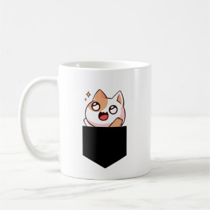 Cat In My Pocket Coffee Mug