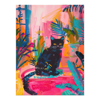 Cat in Paradise Photo Print