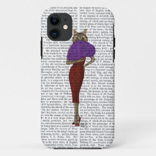 Cat In Red Dress iPhone 11 Case