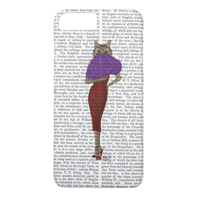 Cat In Red Dress Case-Mate iPhone Case (Back)