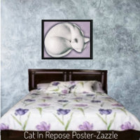 Cat In Repose II