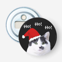 Cat in Santa Hat Christmas