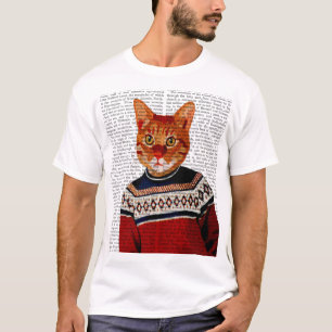 Cat in Ski Sweater 2