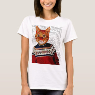 Cat in Ski Sweater 2