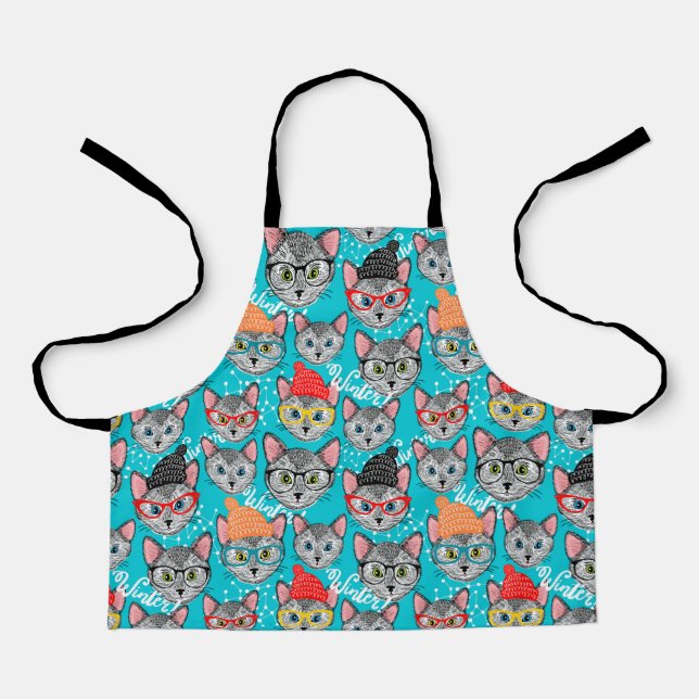 Cat in the hat apron (Front)