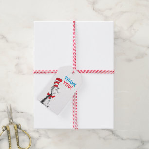 Cat in the Hat Baby Shower Gift Tags