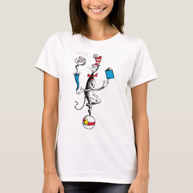 Cat in the Hat Balancing Act T-Shirt (Front)
