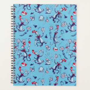 Cat In The Hat   Blue Pattern Planner