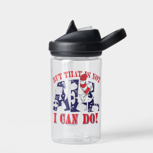 Cat in the Hat But That Is Not All I Can Do Water Bottle