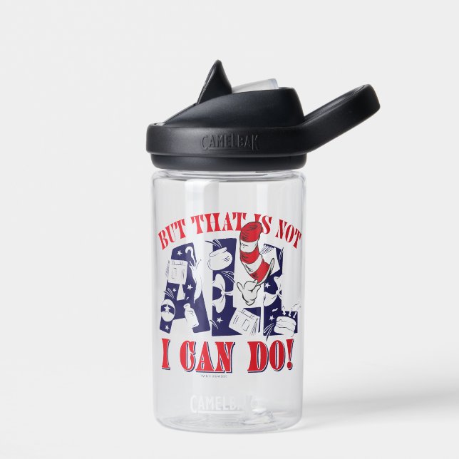 Cat in the Hat | But That Is Not All I Can Do Water Bottle (Left)