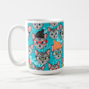 Cat in the hat coffee mug