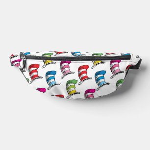 Cat In The Hat Colourful Hat Pattern Bum Bags
