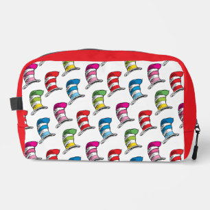 Cat In The Hat Colourful Hat Pattern Dopp Kit