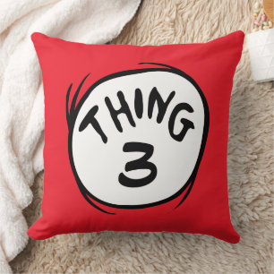 Cat in the Hat  Custom Thing Two Cushion